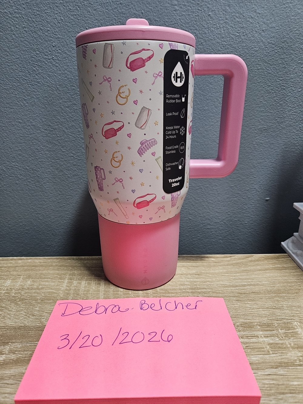 Hydrojug 20oz Traveler - Utah Mom